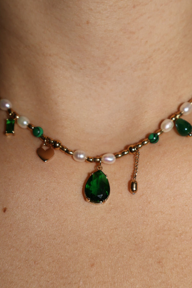 Emerald necklace