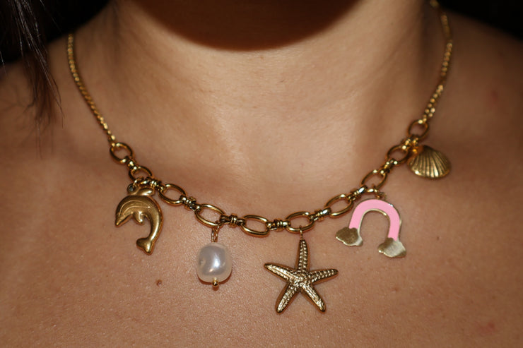 The charms necklace