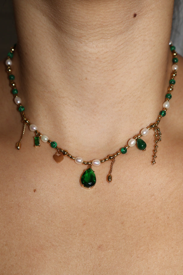 Emerald necklace