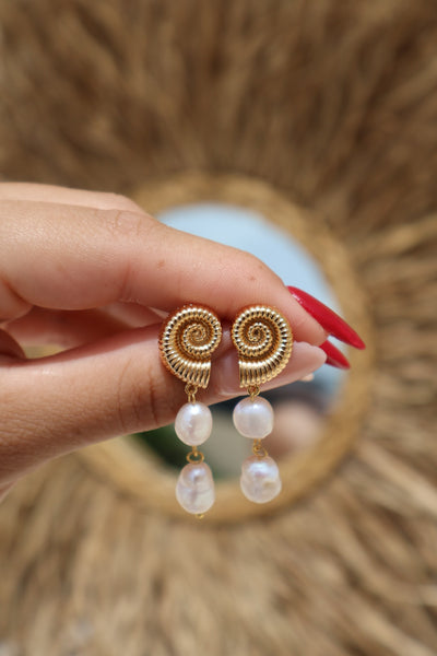 Caracol earrings