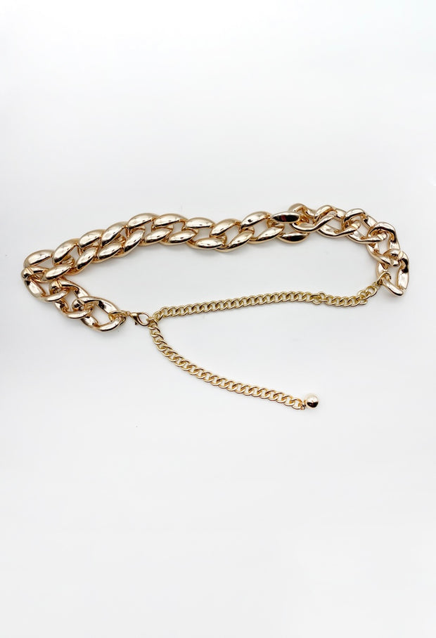 Gold Chain Waist Belt